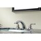 Anzzi Princess 8" Widespread 2-Handle Bathroom Faucet in Brushed Nickel L-AZ186BN - alternate 2